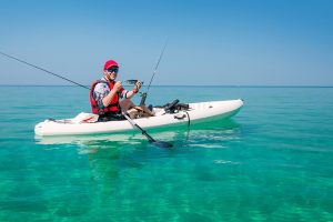 Kayak fishing