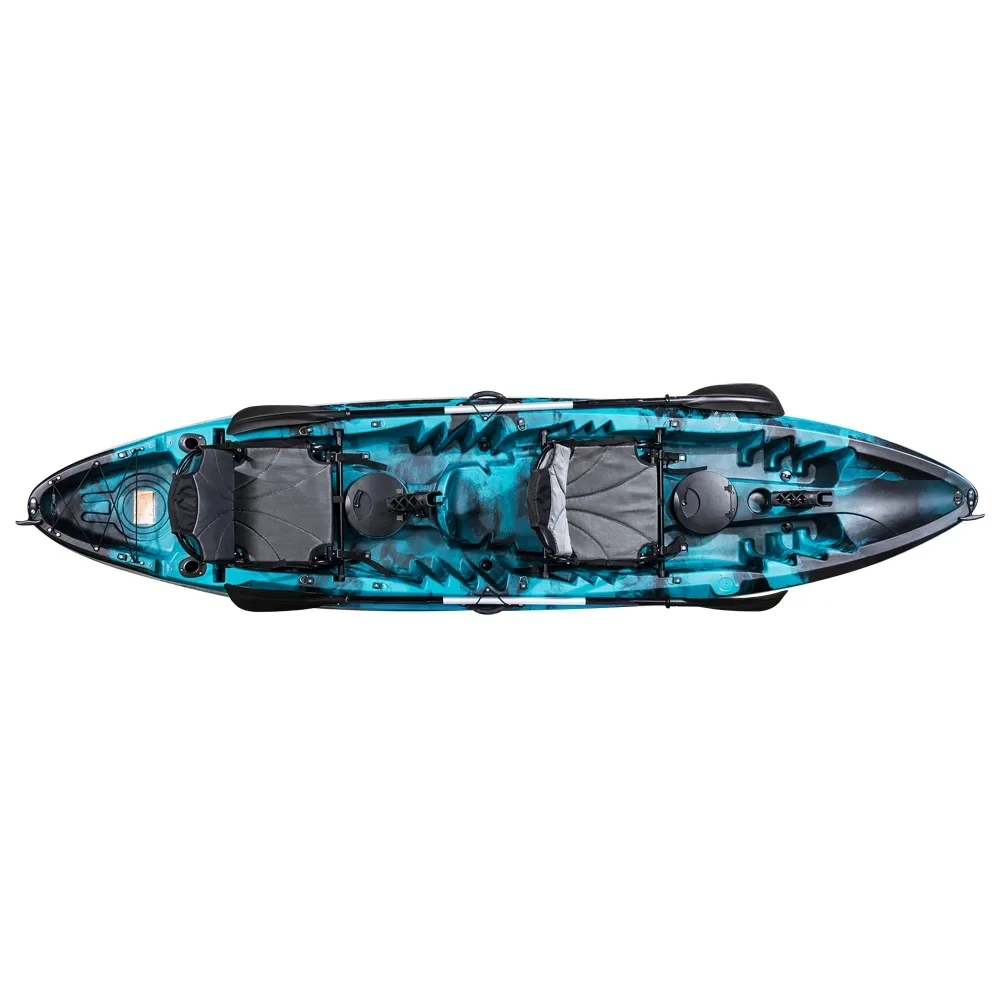 Oceanus II Kayak w/ Moulded Seats (Fits 2x Adults & 1x Child) - Image 6