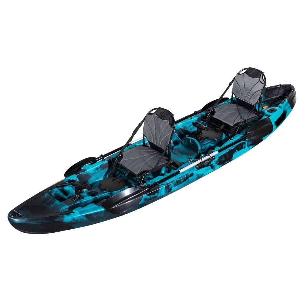 Oceanus II Kayak w/ Moulded Seats (Fits 2x Adults & 1x Child) - Image 4