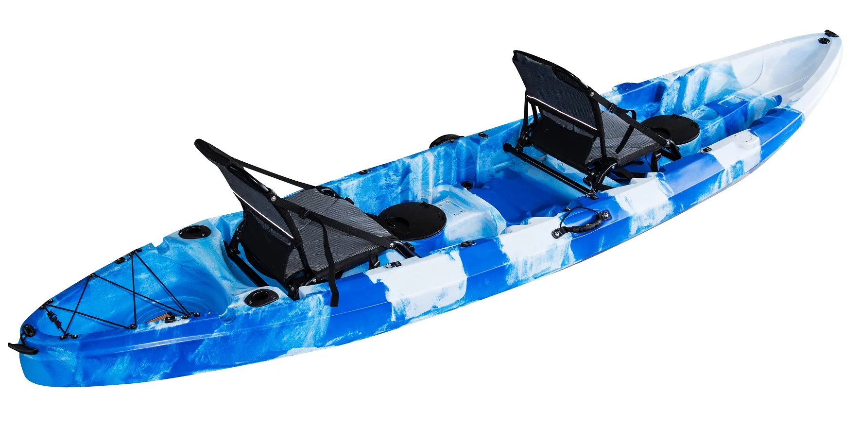 Oceanus II Kayak w/ Moulded Seats (Fits 2x Adults & 1x Child) - Image 2
